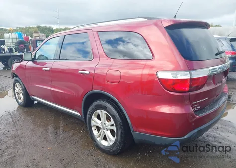 2013 Dodge Durango Crew z USA, uszkodzony, nr VIN 1C4RDJDGXDC674301